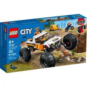 LEGO CITY DOBRODRUZSTVA S TERENNYM AUTOM 4 X 4 /60387/