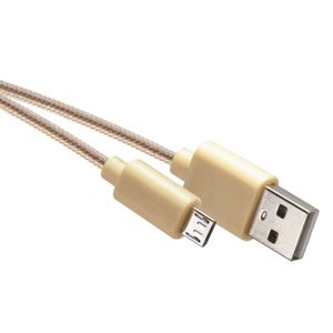 EMOS SM7006Y TEXT. KABEL USB 2.0 A/M - MICRO B/M 1M ZLATY