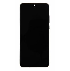 Huawei P30 Lite LCD Display + Dotyková Deska + Přední Kryt White (pro 24MP foto) (Service Pack)