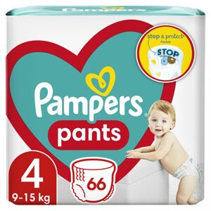 PAMPERS Plienky nohavičkové Active Baby Pants veľ. 4 (66 ks) 9-15 kg