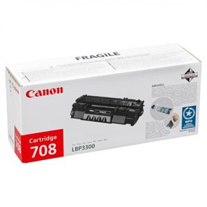 Canon originál toner 708 BK, 0266B002, black, 2500str.