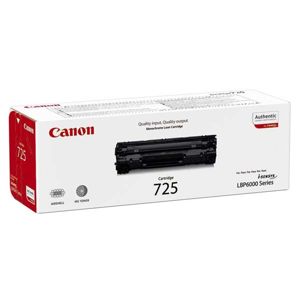 Canon originál toner 725 BK, 3484B002, black, 1600str.