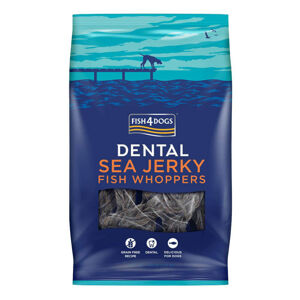 FISH4DOGS Dentálne pamlsky pre psov morská ryba 500g