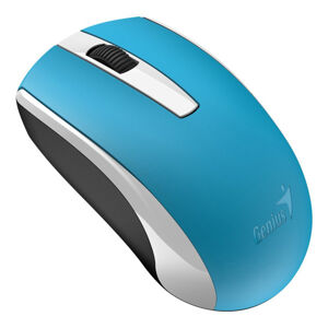 Myš bezdrôtová, Genius Eco-8100, modrá, optická, 1600DPI