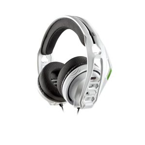 Nacon RIG 400HXW, herní headset, 3,5mm jack, pro Xbox One, Xbox series X a PC, bílá