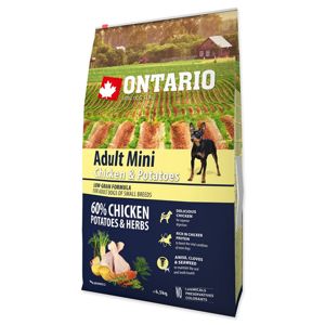 ONTARIO DOG ADULT MINI CHICKEN AND POTATOES AND HERBS (6,5KG)