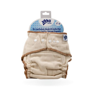 XKKO Organic  Plienkové nohavičky - Natural Veľkosť XL