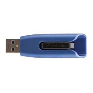 128GB USB Flash 3.0 V3 MAX Store&apos;n&apos;Go modrý Verbatim P-blist