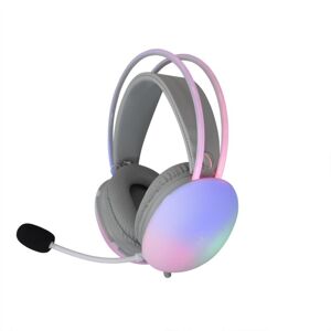White Shark herní headset FIREFLY, pro PC, PS4/PS5,Xbox, Mac, bílá (GH-2342)